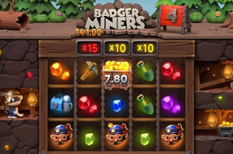 Игровой автомат Badger Miners
